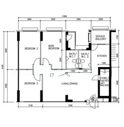 Blk 321 Sembawang Close (Sembawang), HDB 4 Rooms #575470891